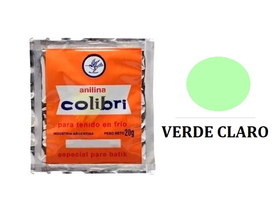 ANILINA VERDE CLARO
